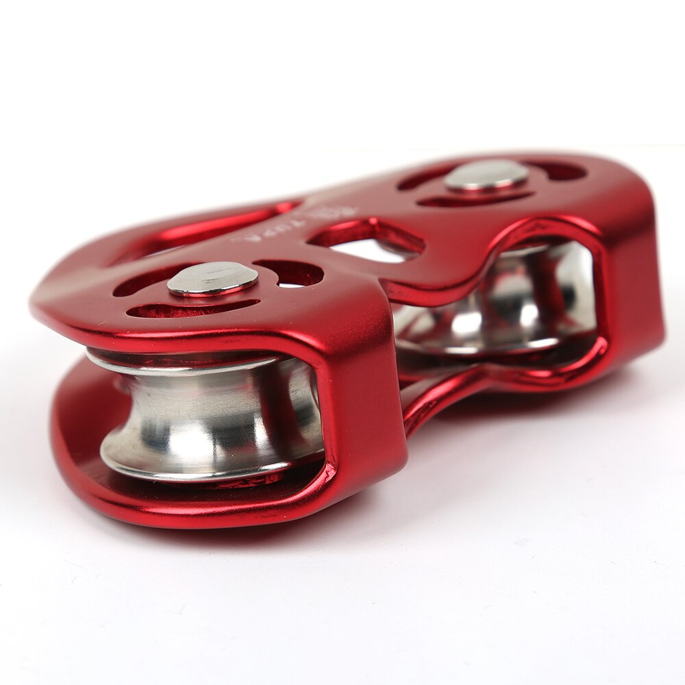 High altitude transportation equipment Heavy lifting tool Aluminum Double pulley Heavy lifting tool