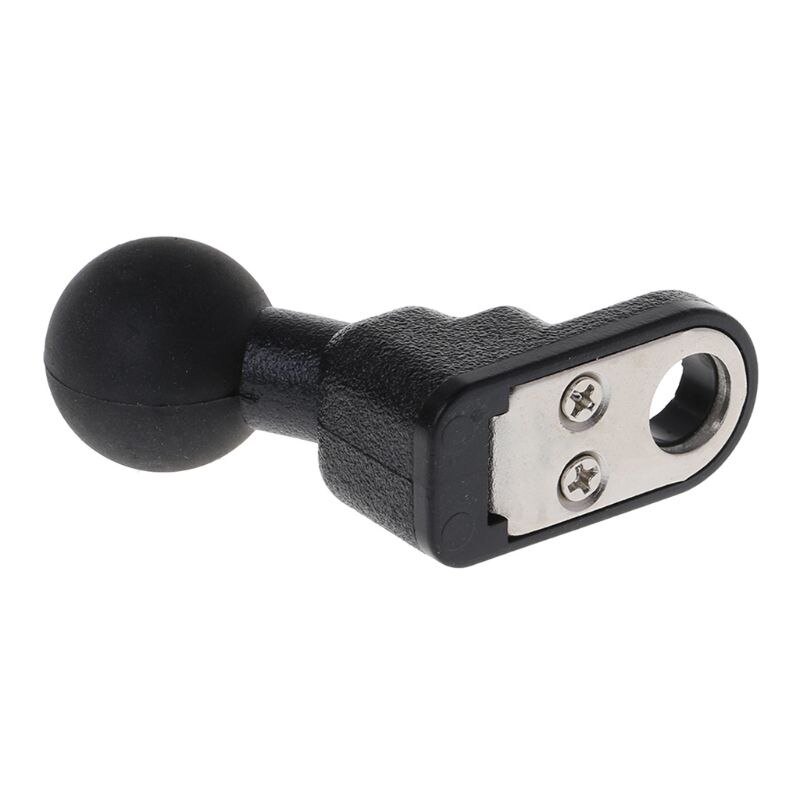 Black Motorcycle Phone GPS Holder Mounts Fixed Ball Holder Isolate Dampens Shock Base With 10mm Hole Motobike Accessories C45