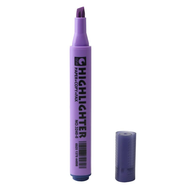copy Marker high light pens red pink yellow promarkers fluorescent Sketch Markers Brush Pen Draw Manga Animation Art Supplies: purple