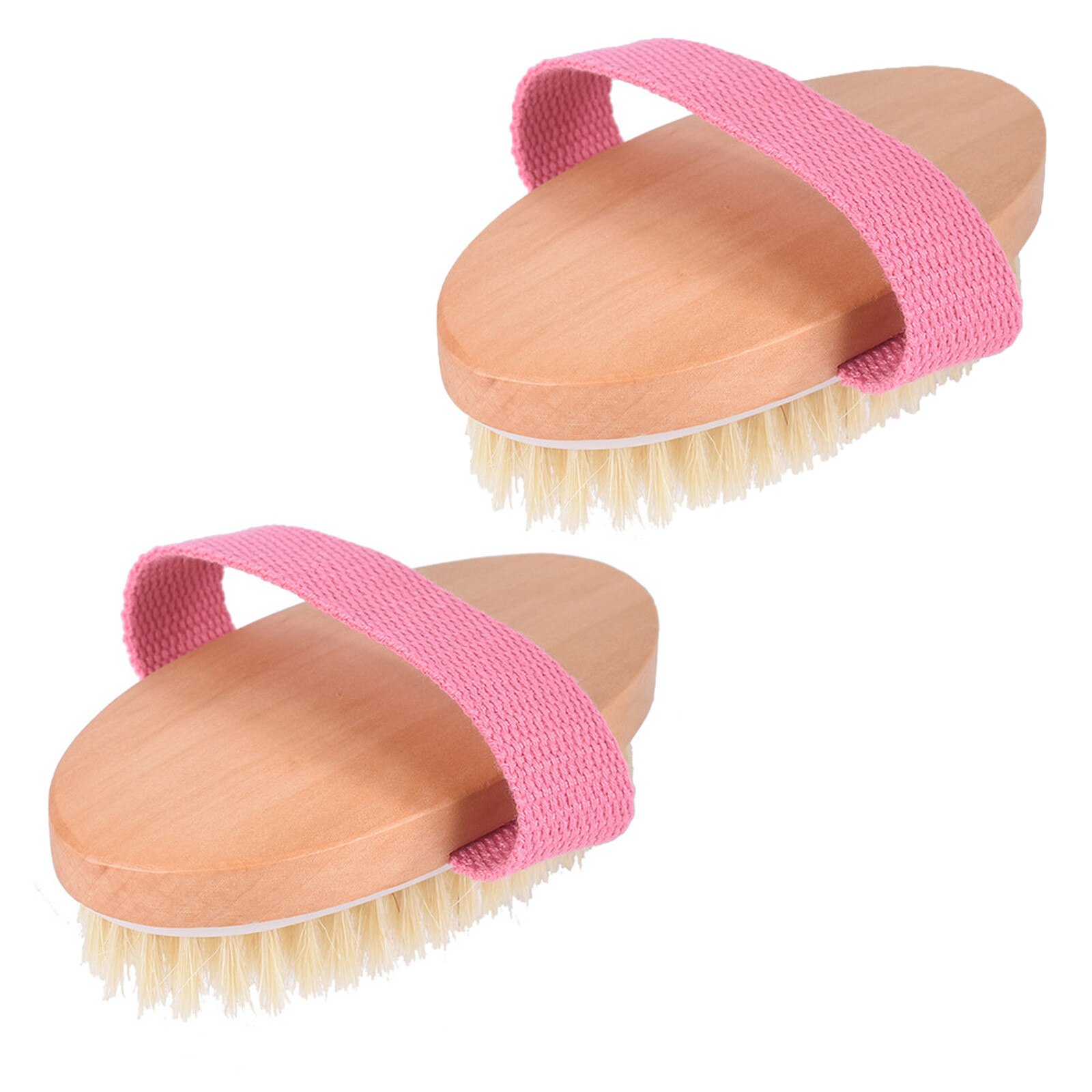 Body Dry Brush Skin Body Soft Natural Bristle Brush Wooden Back Shower Brushes Exfoliating Bathing Brush Spa Body Brushes#g30
