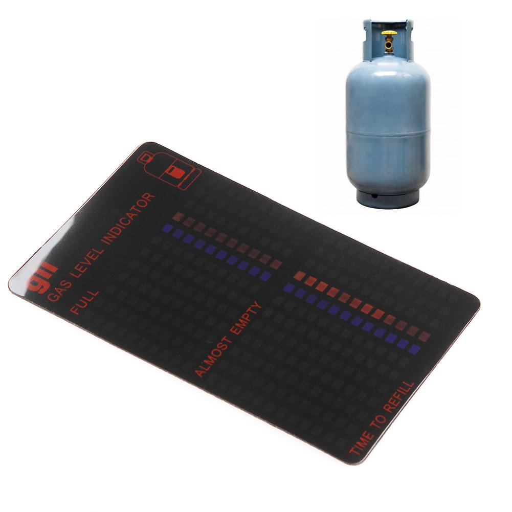 Magnetic Gas Cylinder Tool Gas Tank Level Indicator Propane Butane LPG Fuel Gauge Caravan Bottle Temperature Measuring