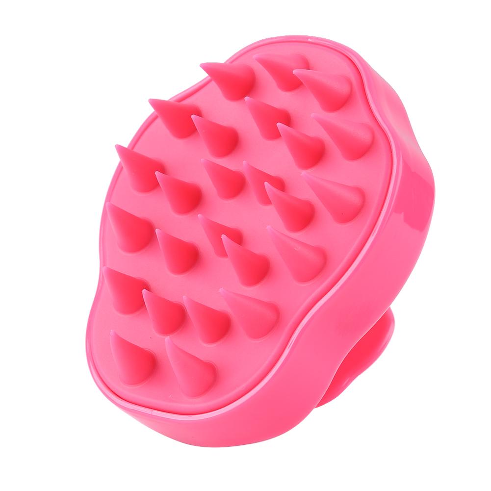 Brosse de Massage du cuir chevelu en Silicone, 1 pièce, pour shampoing, douche, pour le corps, peigne à cheveux, outils de coiffure: 03