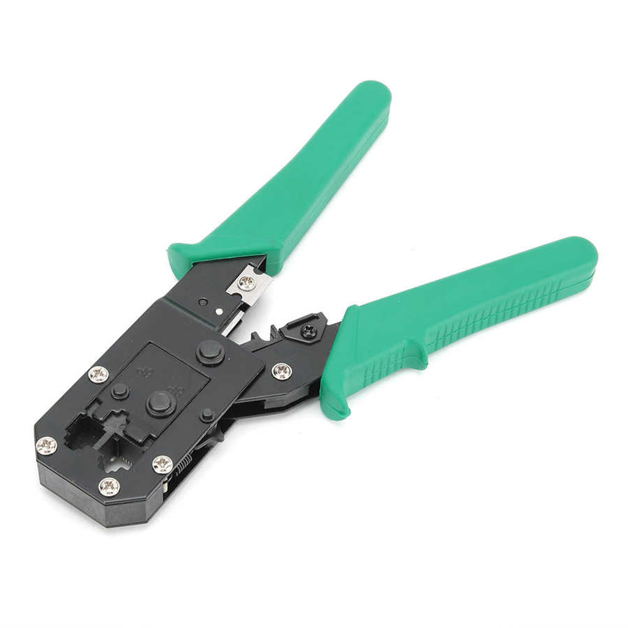 Crimping Tool Cable Telecom Wire Pliers Modular Cutter Stripper Steel