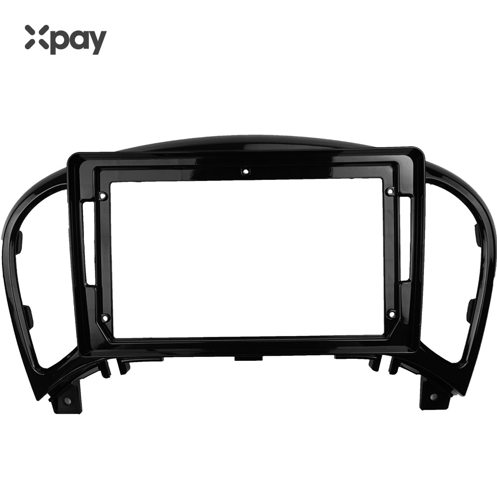 Panel de radio para coche XPAY de 9 pulgadas y 2 Din para Nissan JuKe , panel estéreo Gps para montaje de panel de coche, Marco dual Din CD DVD