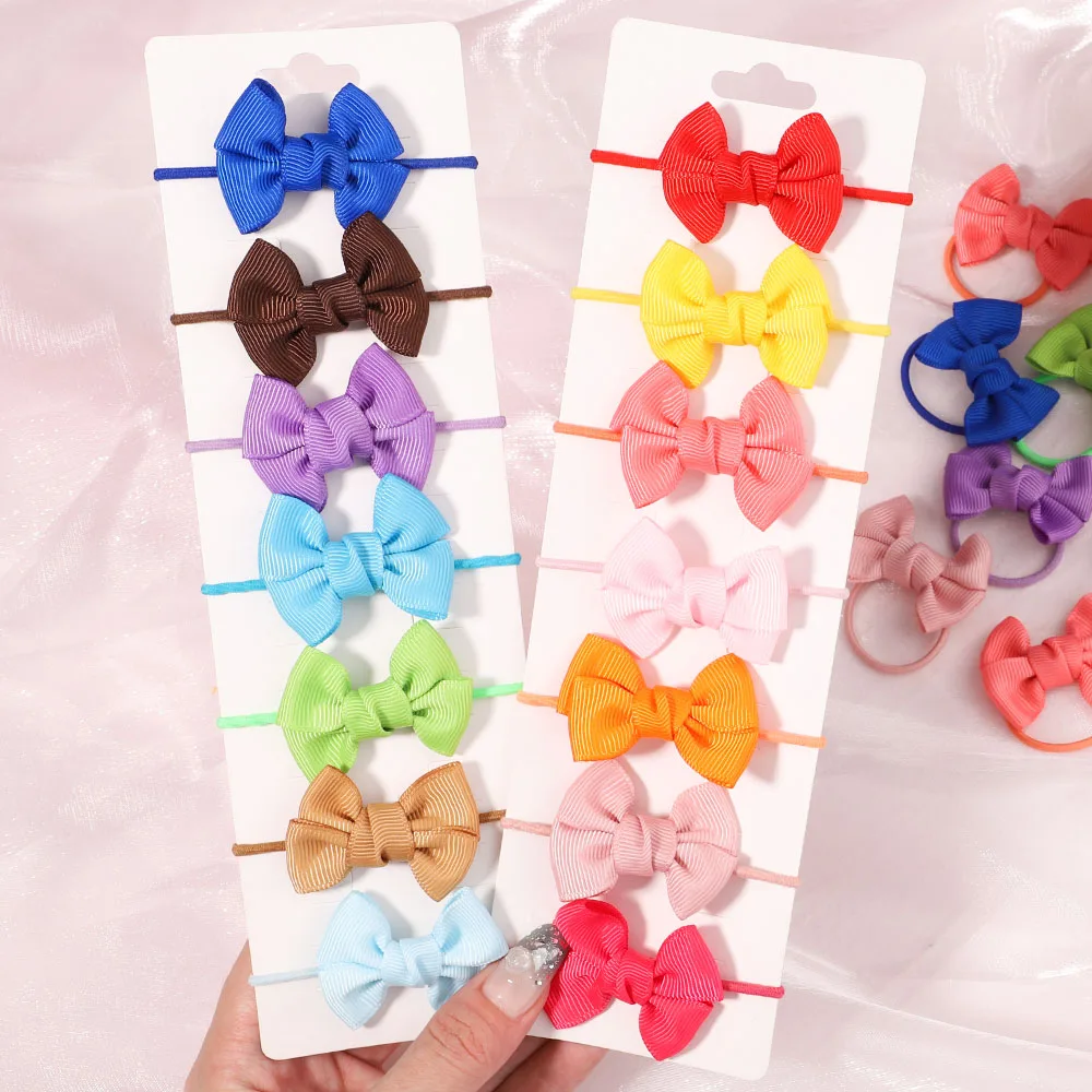 5/10/20 piezas lazos para la cabeza para niños, tocado para niñas, banda elástica para el cabello, lazo de cuerda para el cabello para niños, conjunto de banda de goma, accesorios para el cabello