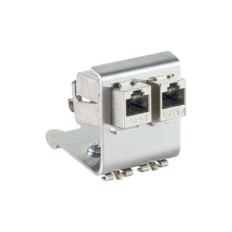 RJ45 1port 2ports DIN Rail Keystone Adapter For 35... – Grandado