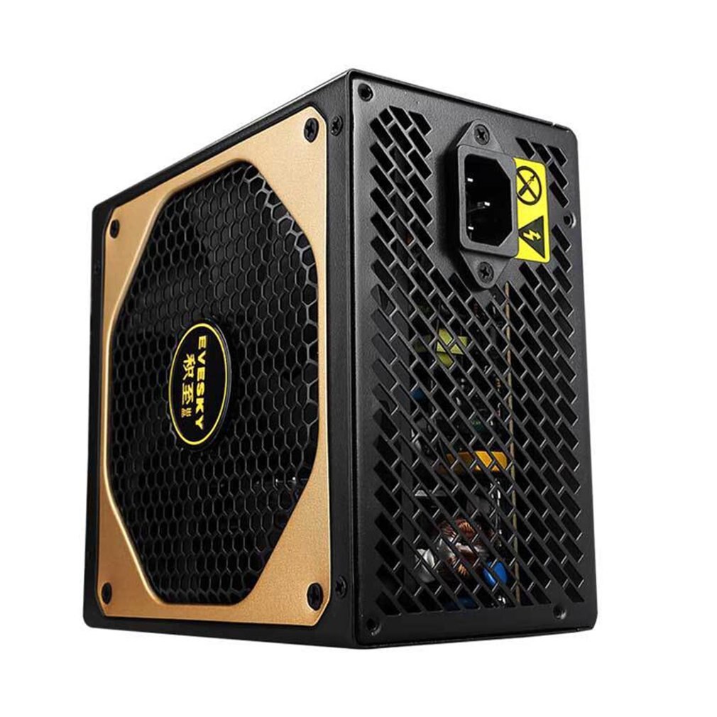 Power Game 750ws Computer Voeding Breed Stabiliteit Met Grid Koeling Gat Met Gegalvaniseerd Dubbele Kern Filter