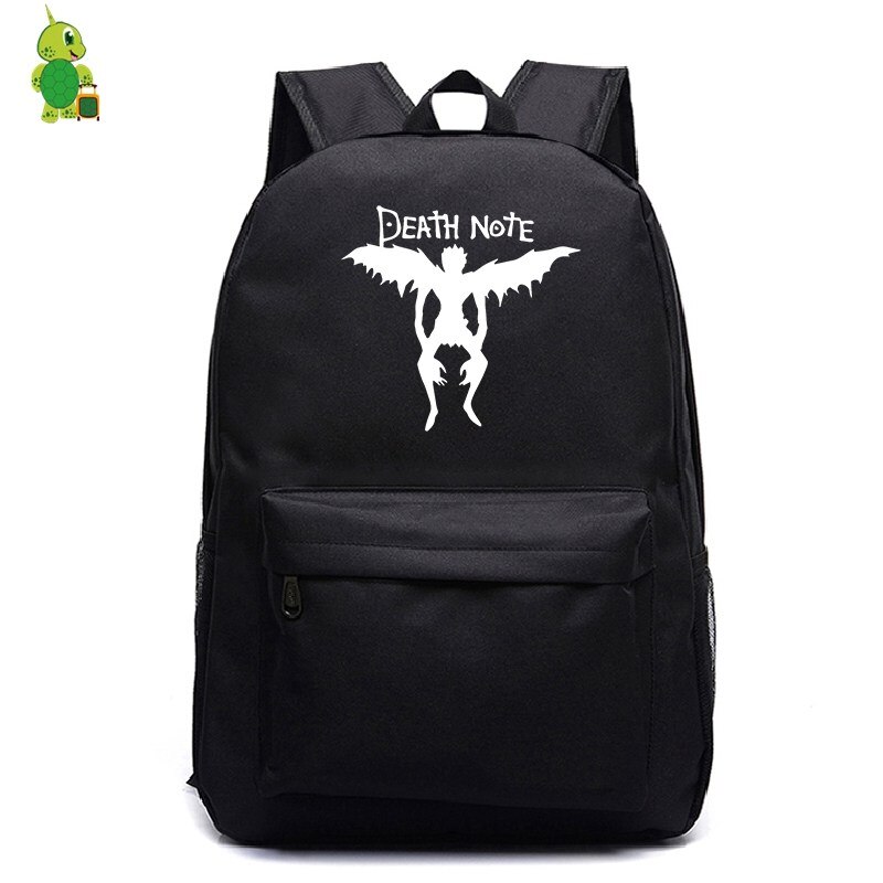 Death Note-mochila informal para ordenador portátil, morral escolar para adolescentes, niñas y niños, bolsos de hombro de viaje a la , bolsas de libros para niños: 801-Note3b-6