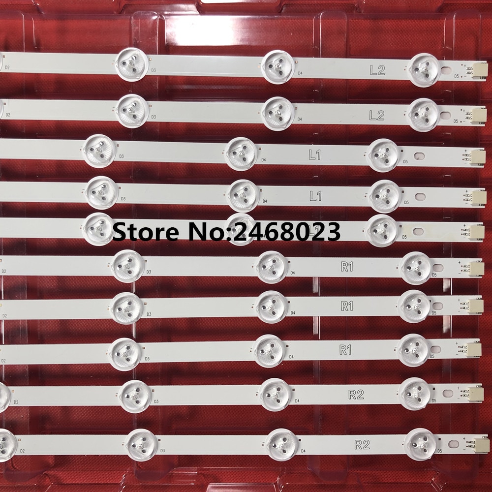 Ledet bakgrunnsbelysning stripestang til  lg 42 tommer  tv 42 ln 540v 42 ln 613v 42 la 620v lc420 pga 42 ln 575s 42 la 62 42 ln 578v 42 ln 575v 42 ln 5710 42 ln 540v