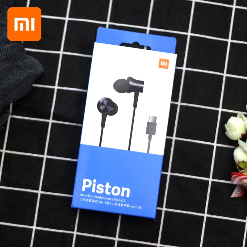 Xiaomi Piston 3 Earphones USB Type-C Mi Piston Fresh Edition Earphone Headset with Mic for Xiaomi Mi 6/8 Huawei Earphone Earbuds