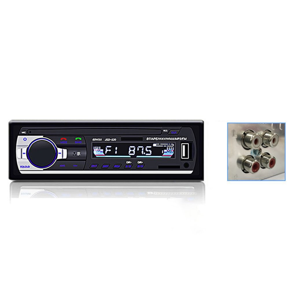 1 Din Audio 12V Car Radio Player Mp3 Audio Stereo Fm Built-In Phone With Usb / Sd Mmc Port Car Electronics In-Dash