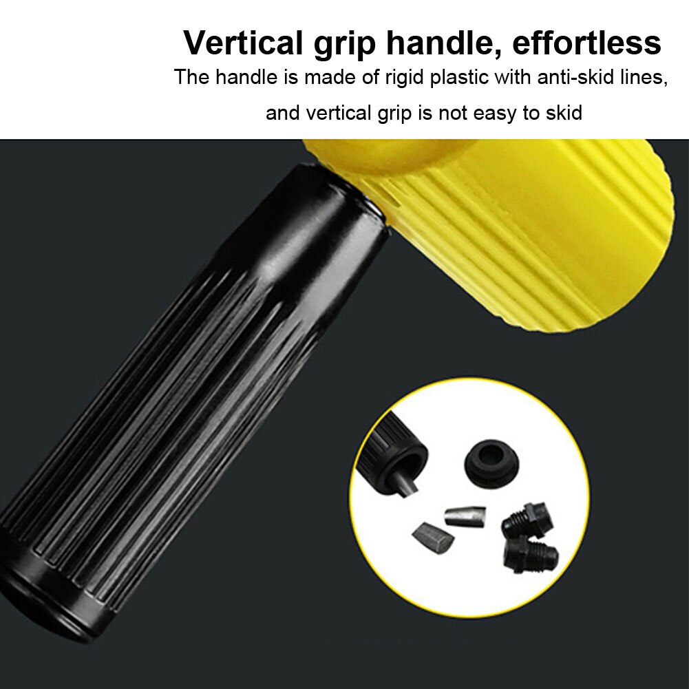 Rivet adaptateur ensemble pince métallique écrou d'insertion électrique Portable clé antidérapante sans fil rivetage perceuse électrique buse professionnelle