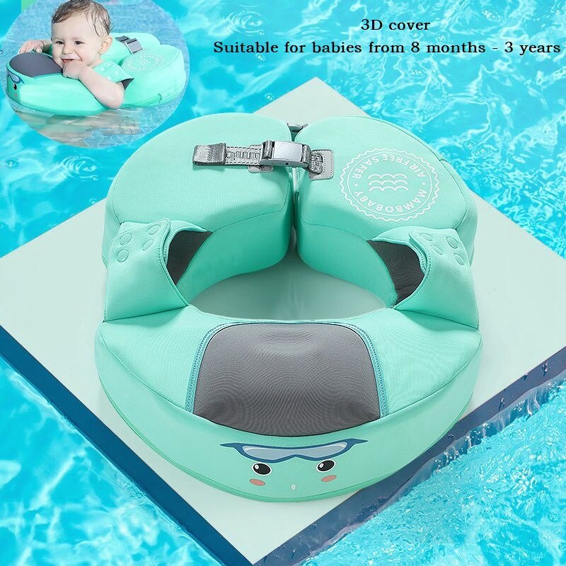 Enfant natation anneau sécurité Non-gonflable flotteur couché infantile enfants natation piscine accessoires cercle bain jouets flotteur natation formateur: 3D Armpit flaot geen