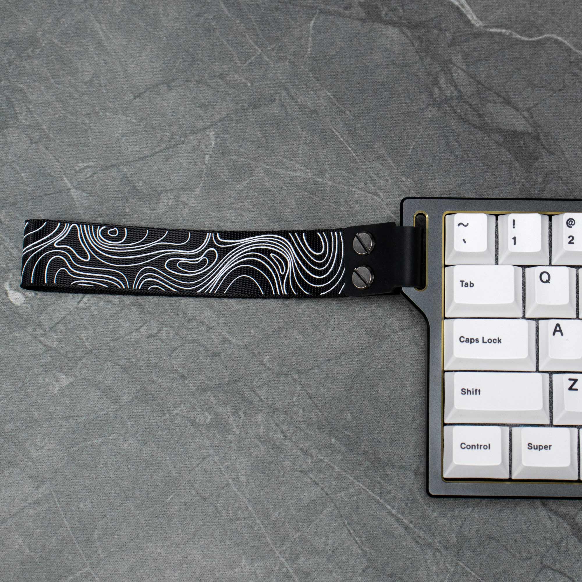 Universal Keyboard Straps Customization Snap Strap 60he Snap Straps For Mechanical Keyboards Wooting Wooting Keyboard Decoration: Beige