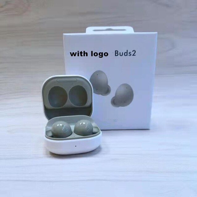 Alta qualità 1:1 Buds 2/Buds Pro/ Buds +/Buds auricolari bluetooth Wireless Live con ricarica Wireless apri connessione automatica: Buds 2 green