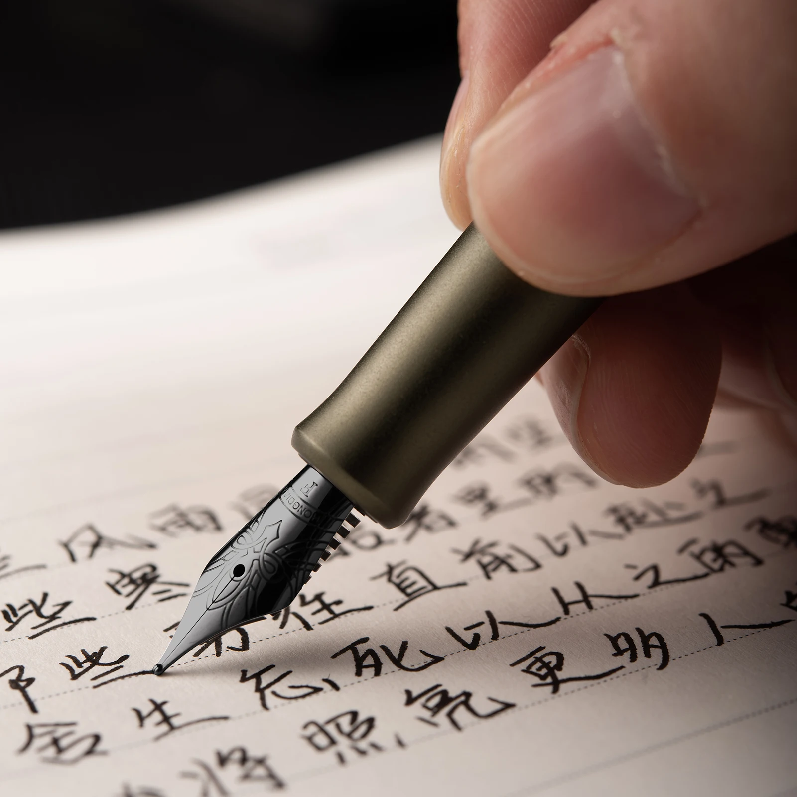 Hongdian M2 Mini Short Fountain Pen Aluminum Alloy... – Grandado