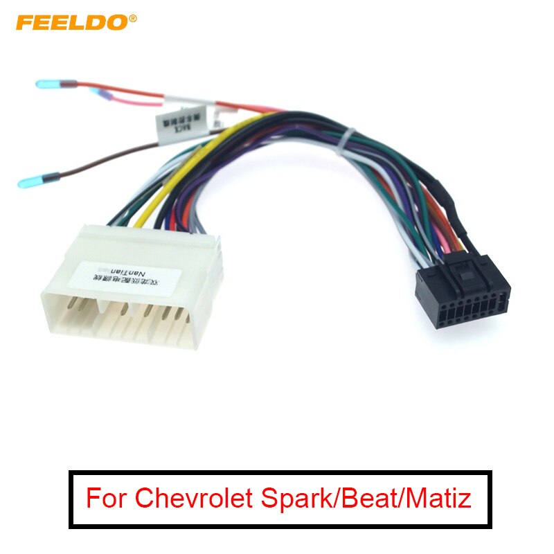 Kabelboom voor Ford Focus Mk2 Mondeo Mk4 C-MAX Fusion, 16pin voor Android Auto Radio Stereo Kabelboom Kabel Adapter, met Canbus