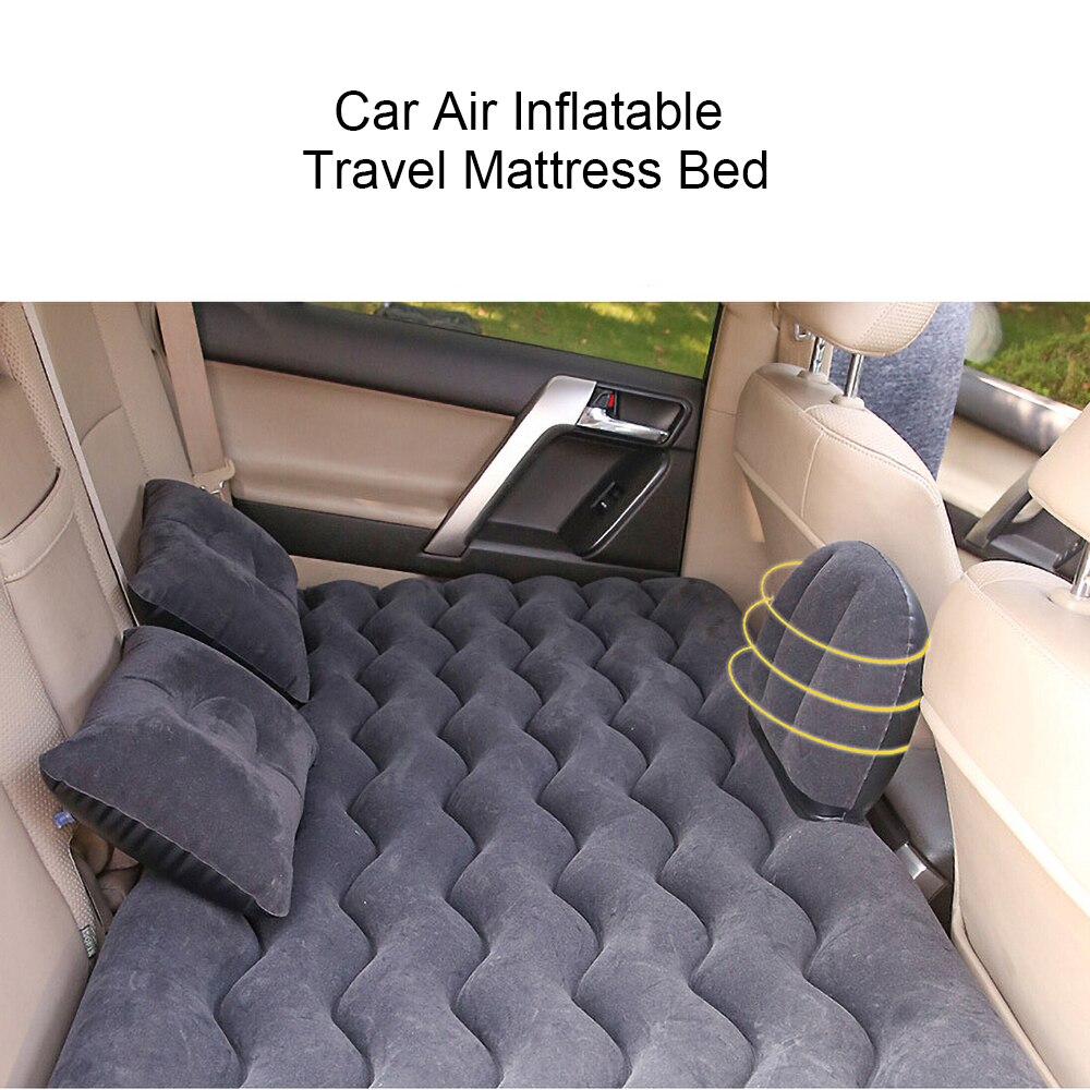 Colchón inflable multifuncional para coche y SUV, cama de viaje para descanso, asiento de coche Universal, para acampar al aire libre y playa