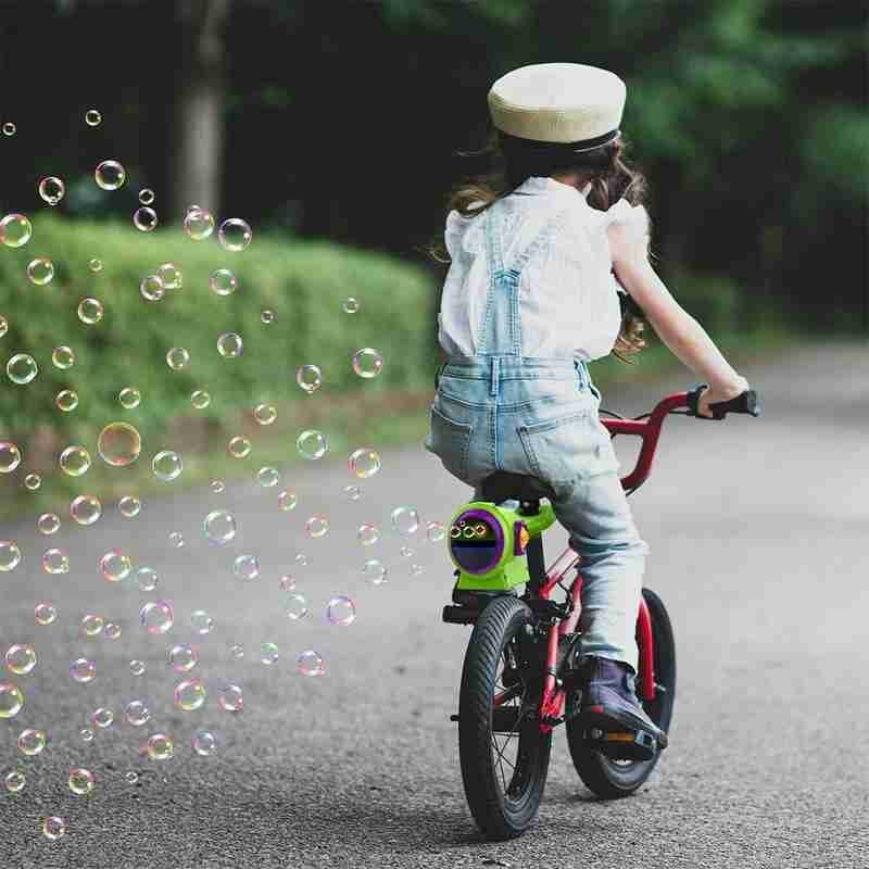 Kleur Fiets Elektrische Bubble Machine Automatische Bubble Machine