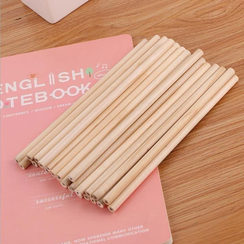 10 PCs/lot crayon en bois naturel HB noir Hexagonal Non-toxique Standard crayon mignon papeterie fournitures scolaires de bureau