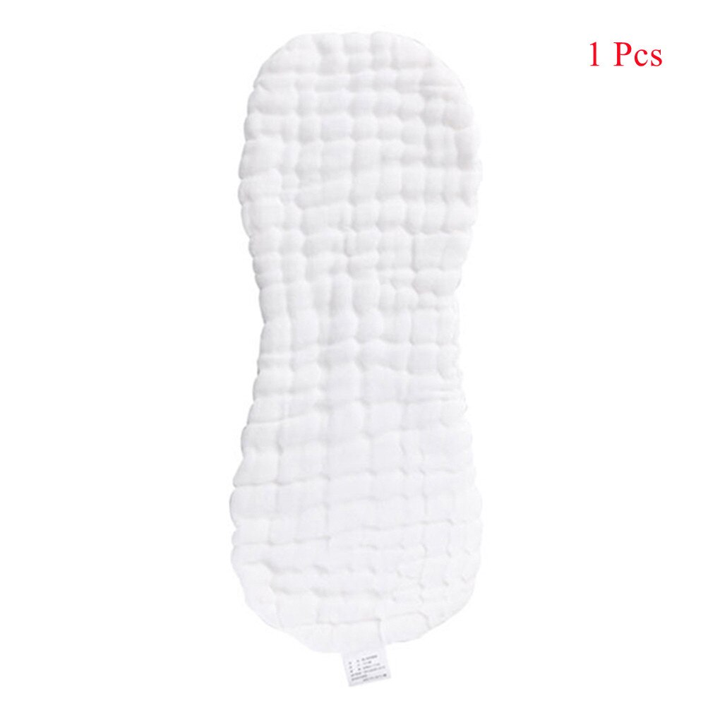 Baby Gauze Diaper Training Pants Diapers Inserts Cotton Strip Babi Soft Breathable Panties Inner Padds Washable 12 Layers Color: white / 47x16cm