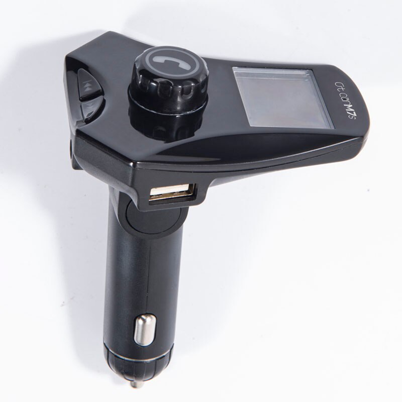 JaJaBor Bluetooth Car Kit Handfree 5V/2.5A Dual USB Fast Charge Aux Stereo Car MP3 Player FM Transmitter Playing Folder Music