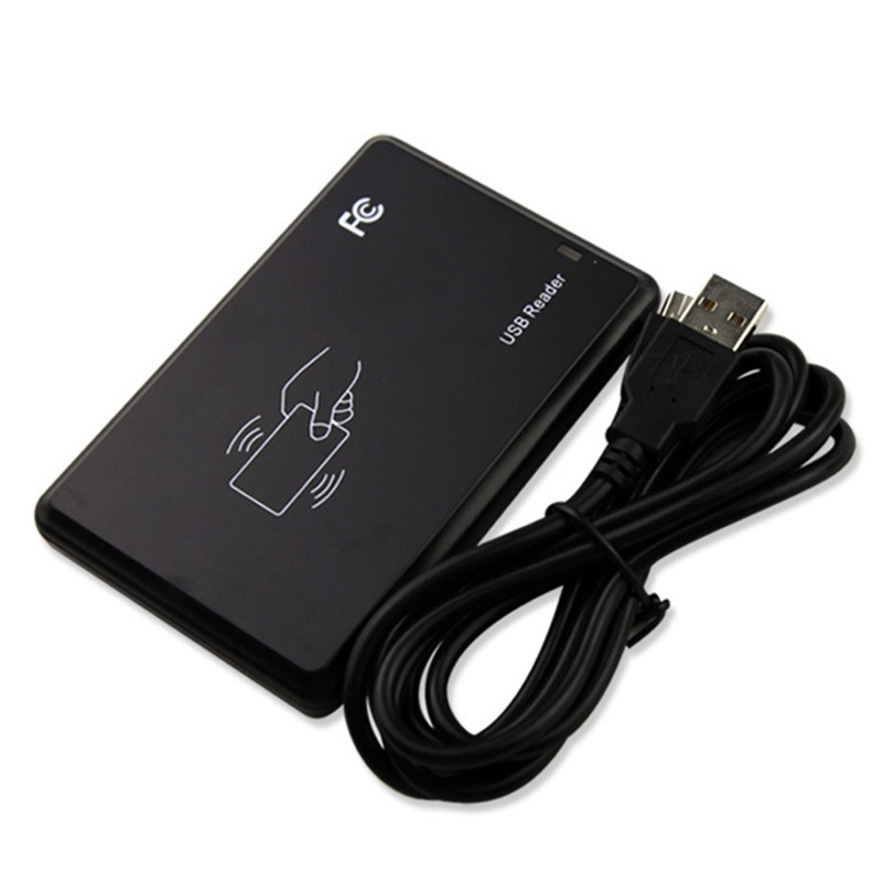 1 Pcs 125Khz USB RFID Smart Card Reader Portable Contactless Proximity Sensor EM4100 PUO88
