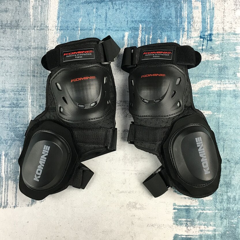 Komine de la motocicleta rodillera protección SK-652 pie protector de la rodilla almohadillas anti-Caída de slider protectores de rodilla
