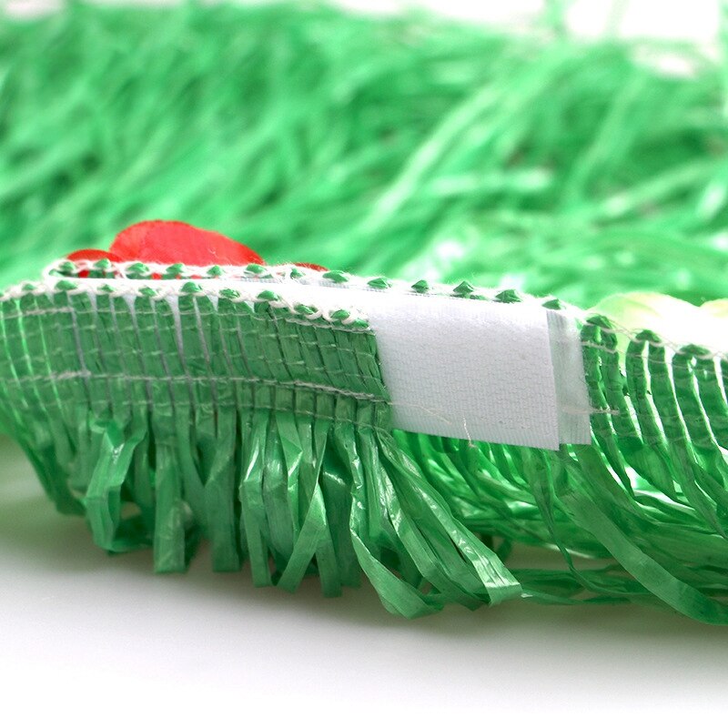Nueva falda de paja hawaiana con flecos de rafia para decoración de para ceremonia de graduación o de disfraces de 276CM x 75CM
