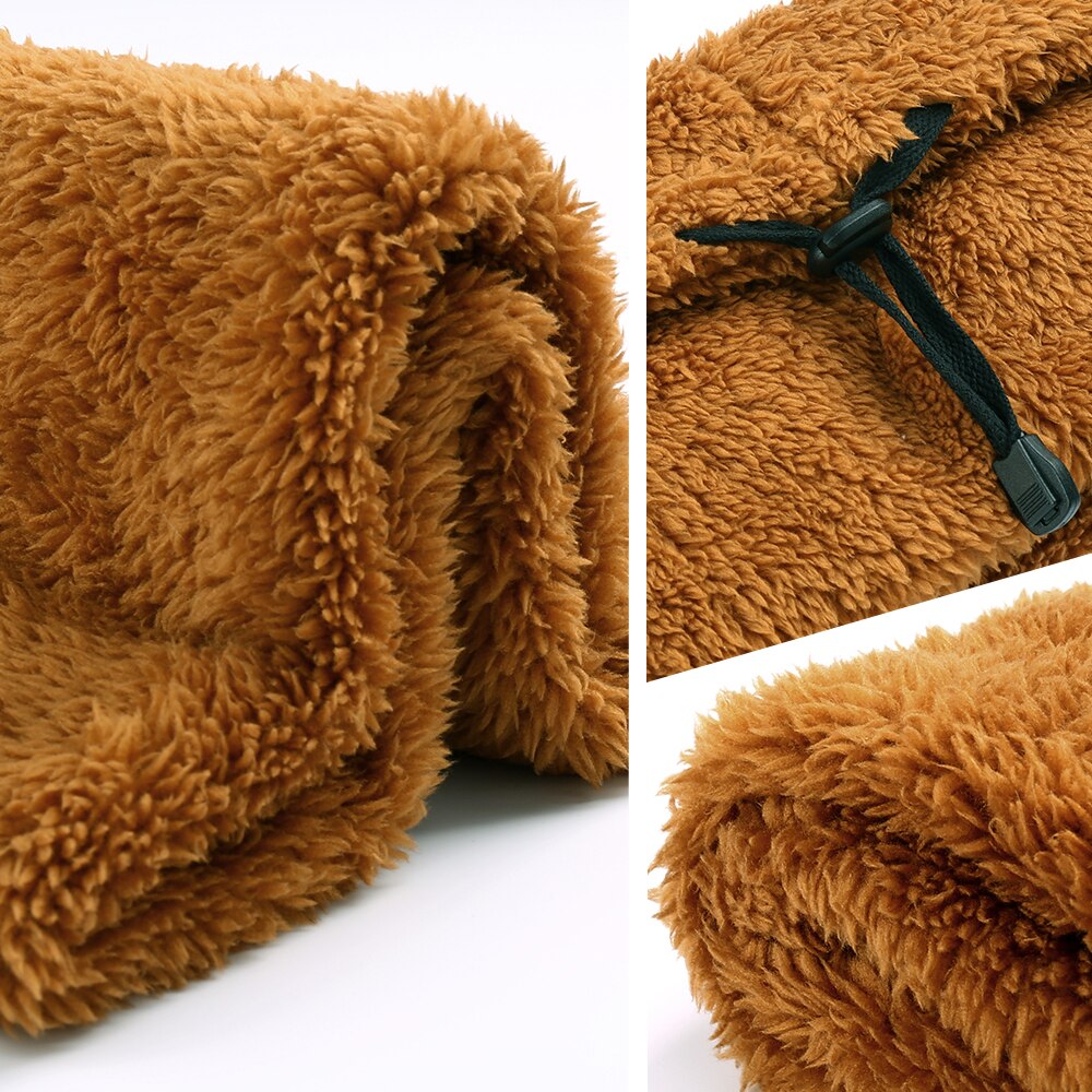 Vinter varmere nakke gamasje fleece bandana ansiktstrekk snowboard ski fotturer sykling løpe maske tube skjerf balaclava menn kvinner