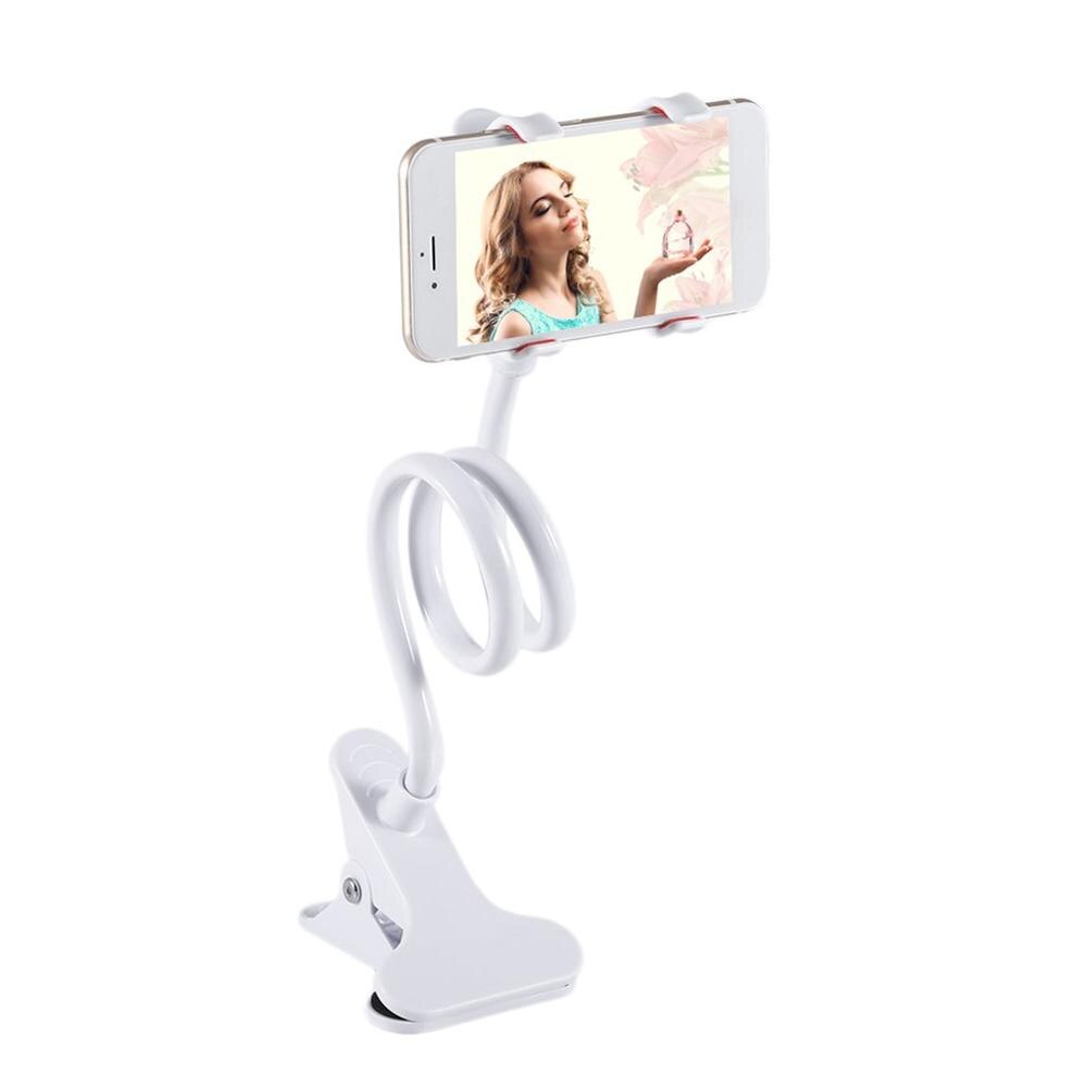 LED Dual Licht Selfie Ring Licht Mit Flexible Arm Telefon Halter Stehen Halterung Faul Handy Fotografie Ringlight Für Live