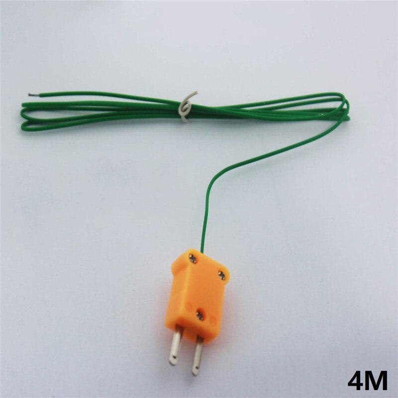 Temperature Measurement Line 1/2/3/5M Length Wire Thermocouple Tester Line Sensor Probe Multimeter Tester Line