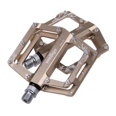 Wellgo Kb009 Ultralight Aluminum Alloy Pedals MTB Mountain Bicycle Cycling Bike Pedal: Ti
