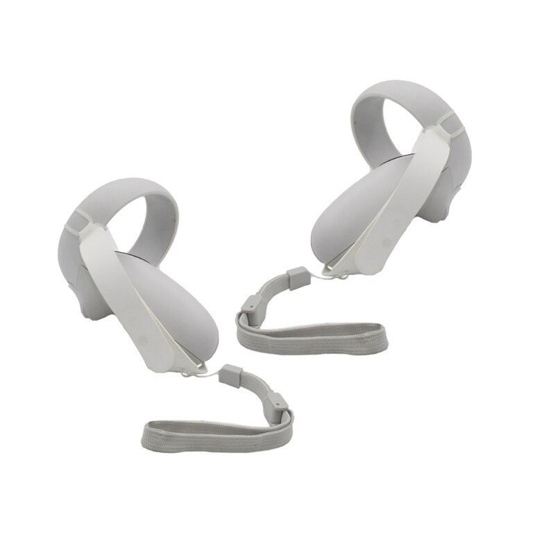 Oculus Quest 2 VR-Correa de absorción de sudor para nudillos de mano, accesorios para gafas VR, Correa fija con mango de PU