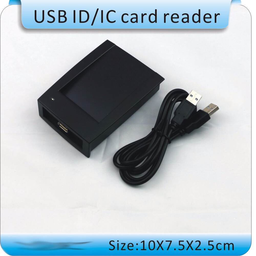 USB port ISO15693 13.56Mhz NFC desktop RFID reader 13.56 MHz HF RFID Reader+ I-code 5 pcs