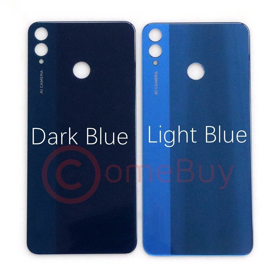 For Huawei Honor 8X Battery Cover Back Glass Panel Rear Housing Door+Camera Lens Replacement For Honor View 10 Lite VIEW10 Lite