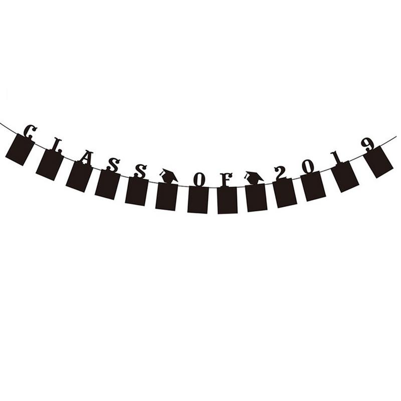 CONGRATULATIONS Banners Graduation Banners Class of Flags Photo Frame Banner Graduation Party Outdoor Indoor Decorations