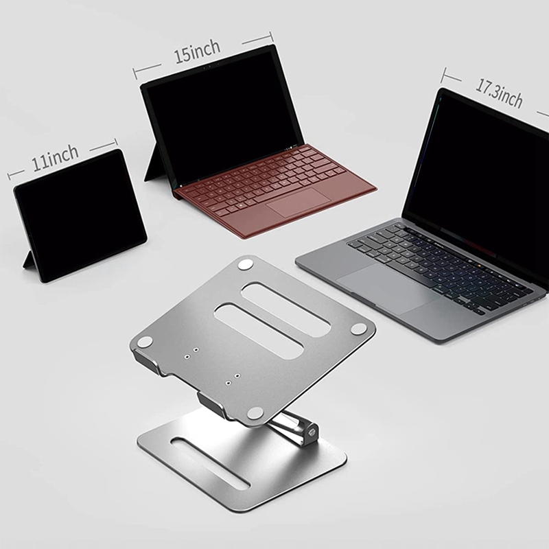 Adjustable Laptop Stand, Portable Laptop Riser For Laptops, Adjustment Laptop Stand For Desk, Laptop Holder Holds