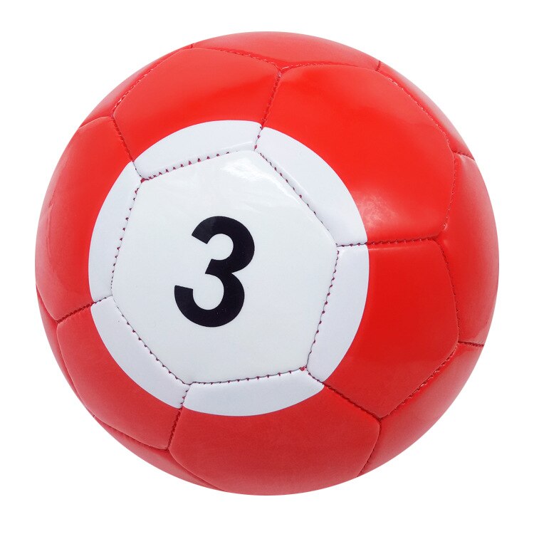 3# Gaint Snook Ball Snookball Snooker Billiards Soccer 8 Inch Game Huge Pool Football Include Air Pump Soccer Toy Poolball: No3