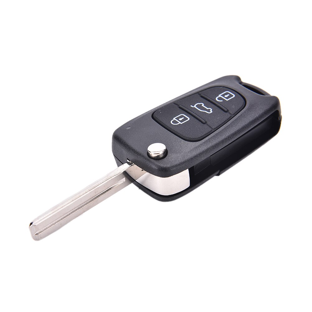 Funda para llave plegable con control remoto, 3 botones, para Hyundai I20 I30 IX35 I35