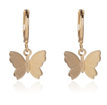 1pc bonito borboleta colar festa cerimônia diária com corrente de clavícula de ouro feminino 2020 moda feminina coca jóias: 5