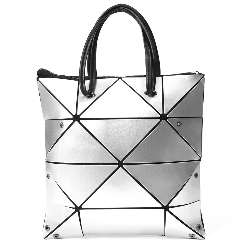 Nowych kobiet wielu sposób torebka torby na ramię torba materiałowa na ramię posłaniec włóczęga duży tornister: Srebrny