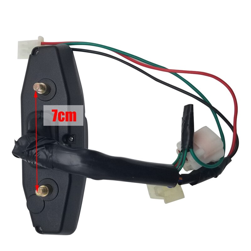 Universal Motorcycle LCD Digital Speedometer Mini Motorcycle Meter Carburetor Meter Motorcycle Odometer