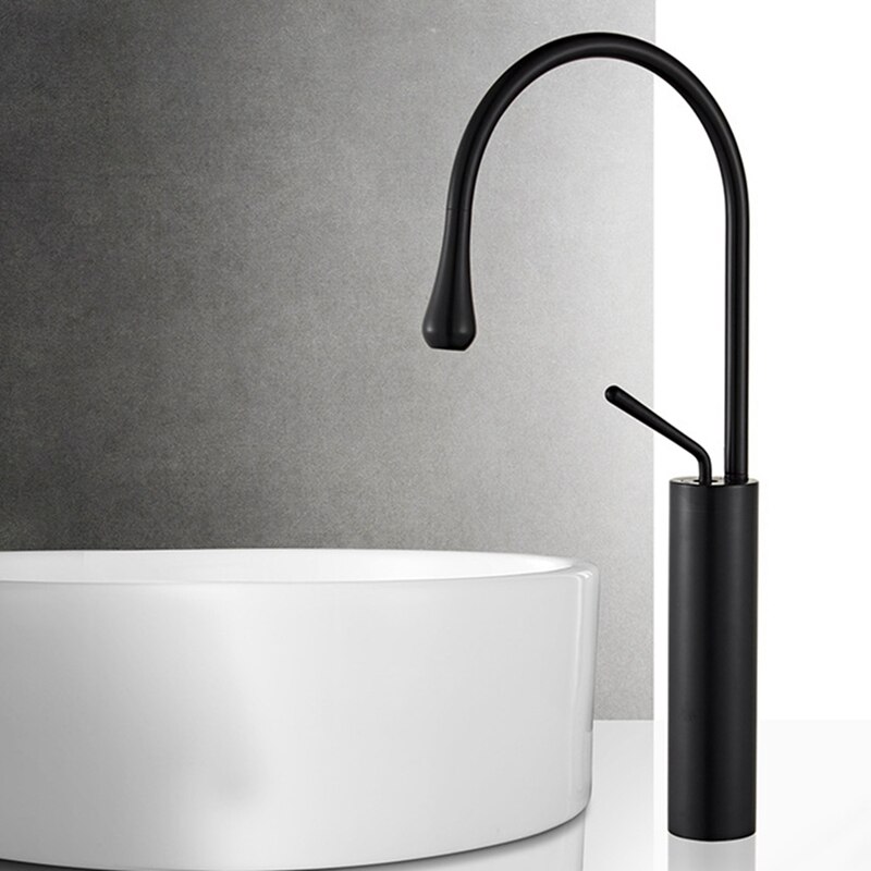 Basin Faucet Single Lever Spout Moder Brass Mixer Tap for Kitchen or Bathroom Basin Water Sink Mixer Tap