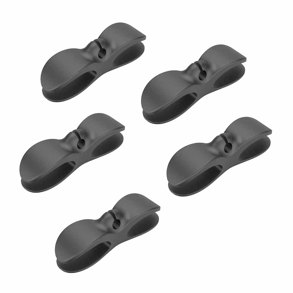 10-5 pezzi di avvolgicavo per avvolgicavo per elettrodomestici da cucina, supporto per clip per la gestione dei cavi, per la macchina da caffè, ecc.: Luce Verde