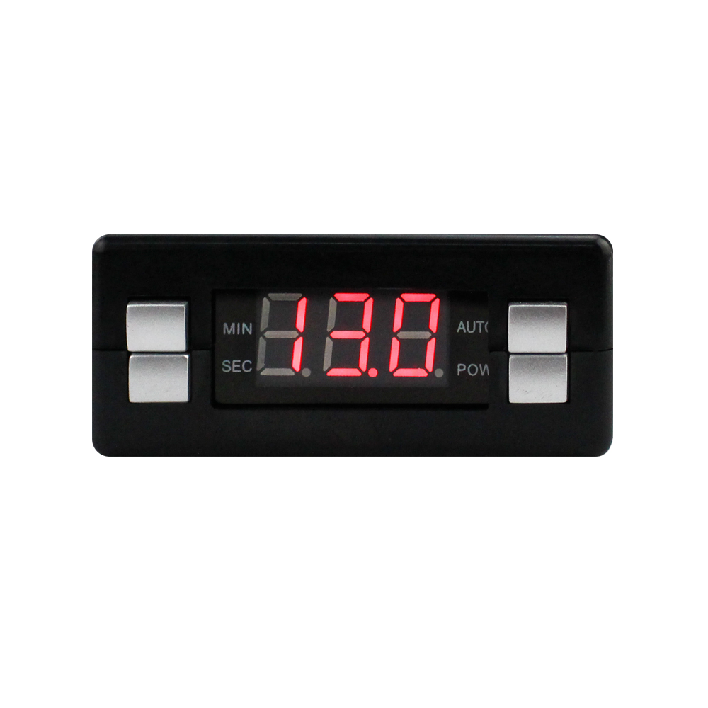 Turbo Timer Universal 12V mini box style Car Turbo Timer Black Color Red Led Digital Display Turbo Timer BX100806