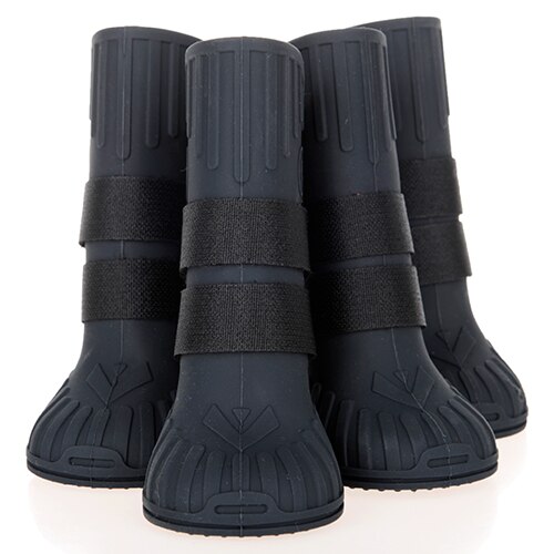 Hoopet Hond Schoenen Grote Honden Regen Laarzen Antislip Waterdicht Zomer: Black / 12