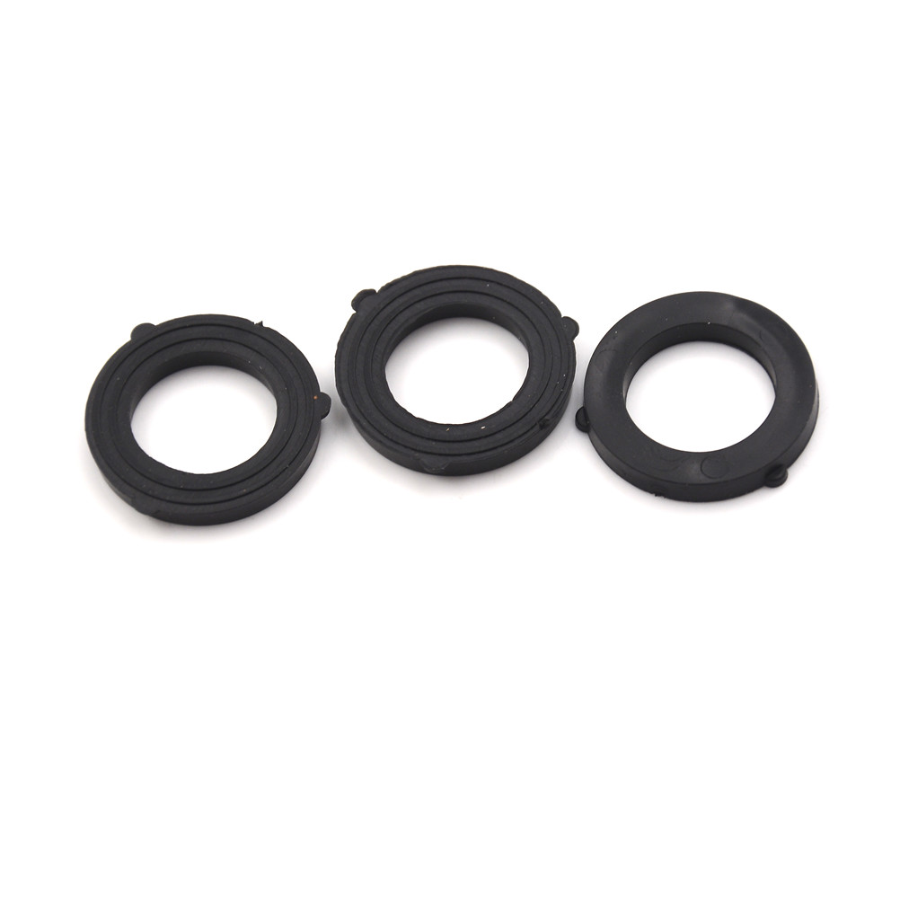 20 stk. kraftig hageslange i gummi med 3/4 " utvendig o-ringpakning, flate deler