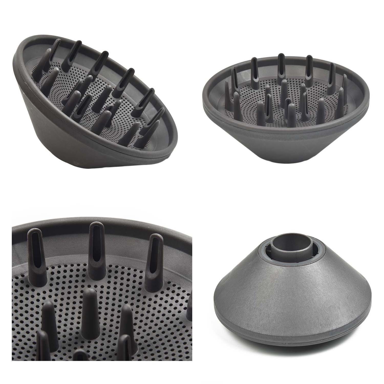 Strumento di attacco ugello anti-volo per Dyson per asciugacapelli supersonico attacco vola via HD01 finitura lucida liscia effetto Coanda