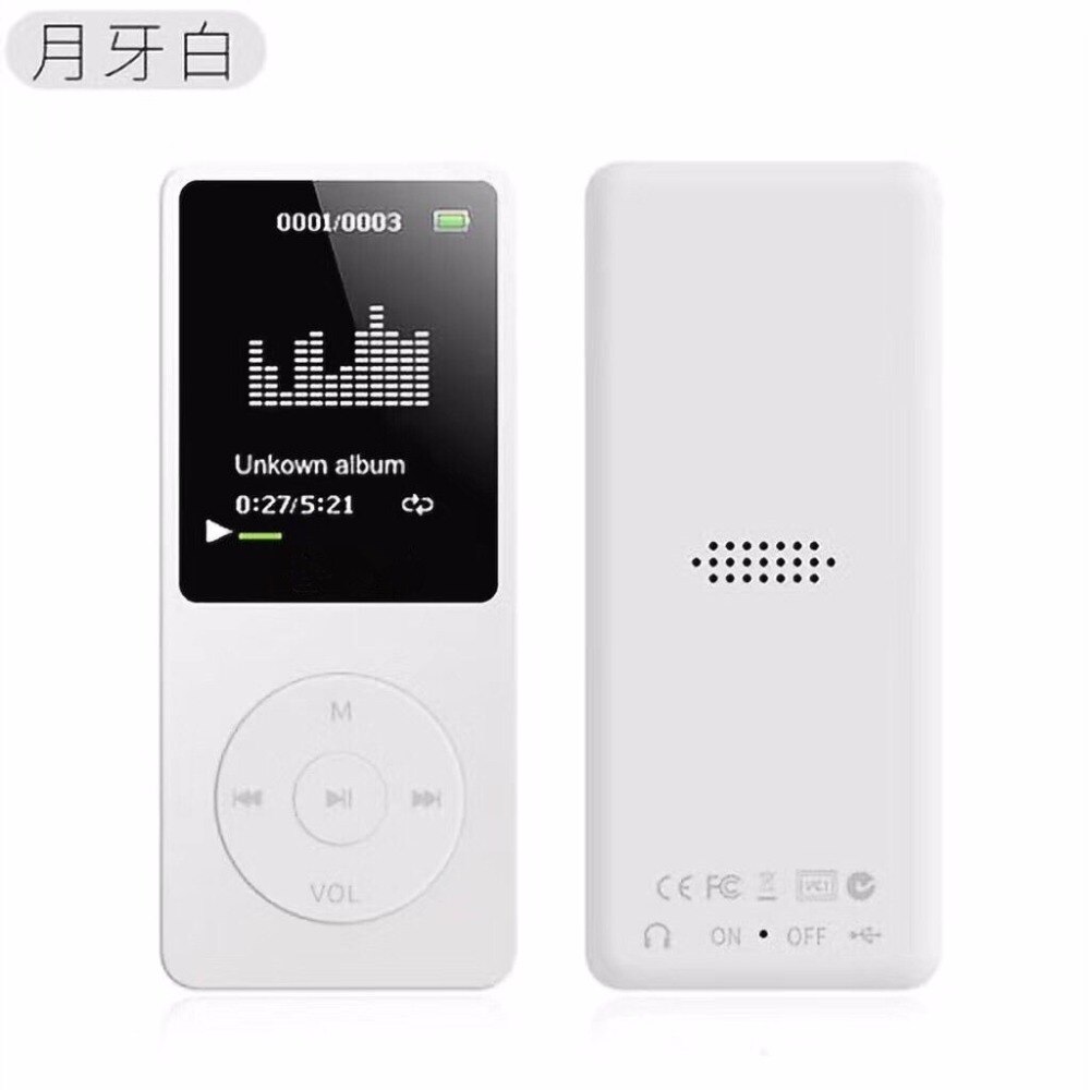 MPLSBO HiFi 8 GB MP4 giocatore con 1.8 pollice Tft mp3 supporto TF/SD carta Radio FM Registrazione Vocale Portatile sport musica giocatore